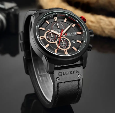 Зображення з Чоловічий годинник Curren 8291 Black