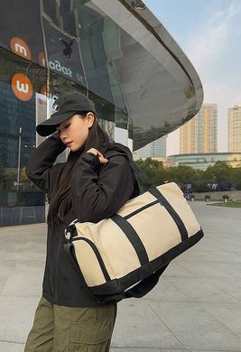 Зображення з Дорожня / спортивна сумка MC286 Бежева