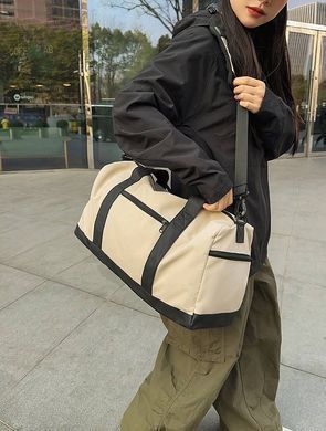 Зображення з Дорожня / спортивна сумка MC286 Бежева