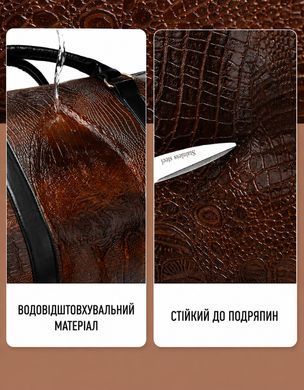 Зображення з Дорожня сумка ZMN918 Світло-коричнева
