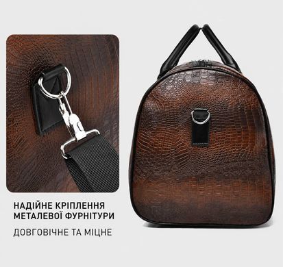 Зображення з Дорожня сумка ZMN918 Світло-коричнева