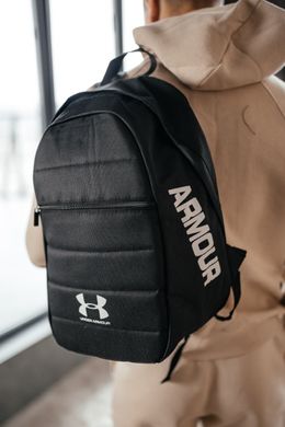 Зображення з Рюкзак Under Armour з білим значком Чорний