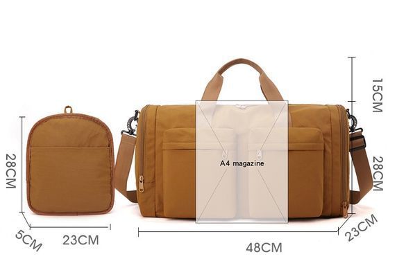 Зображення з Дорожня / спортивна складна сумка Savvy 2505 Чорна
