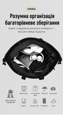 Картинка с Дорожная / офисная сумка 8611 Черная