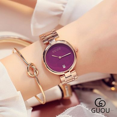 Зображення з Жіночий годинник Guou Lux purple