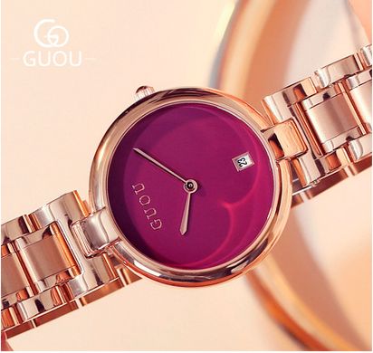 Зображення з Жіночий годинник Guou Lux purple