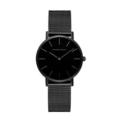 Зображення з Жіночий годинник Hannah Martin black mesh