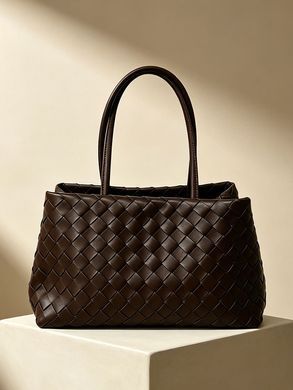 Картинка с Женская сумка Weave 7962 Коричневая