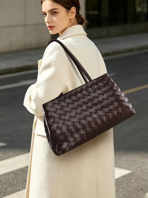 Картинка с Женская сумка Weave 7962 Коричневая