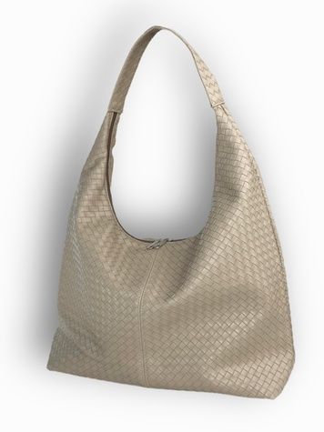 Картинка с Женская сумка Savvy ST-30 Weave Молочная